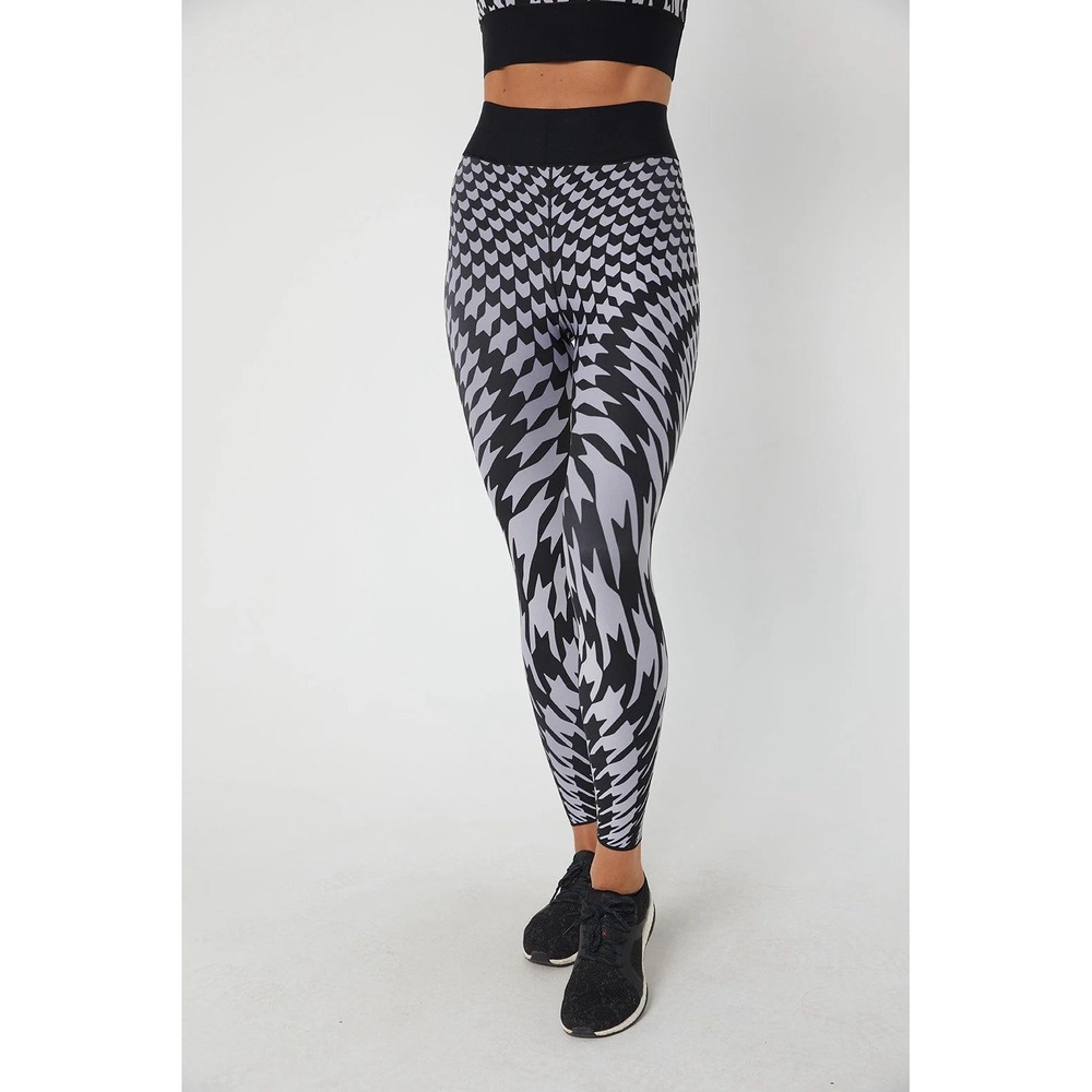 Ultracor  Ultra High Leggings Sz S‎ Hound Print Geometric Compression